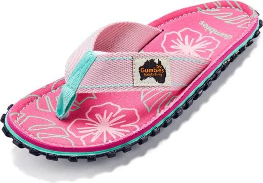 Gumbies Unisex Islander Blush Hibiscus