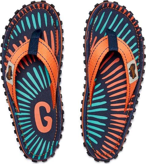 Gumbies Unisex Islander Tangerine Burst Gumbies