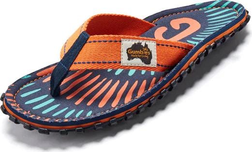 Gumbies Unisex Islander Tangerine Burst Gumbies