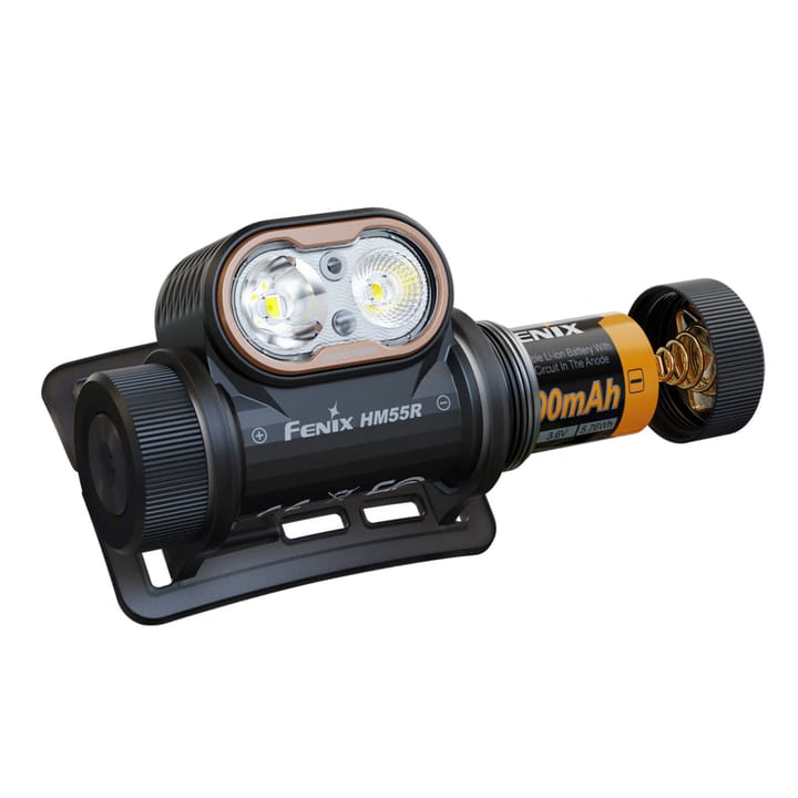 Fenix HM55R Hodelykt Sort 1200 Lumen Sort Fenix