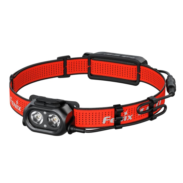 Fenix HP12R-T Hodelykt M.Batteriboks 1300 Lumen Rød Fenix
