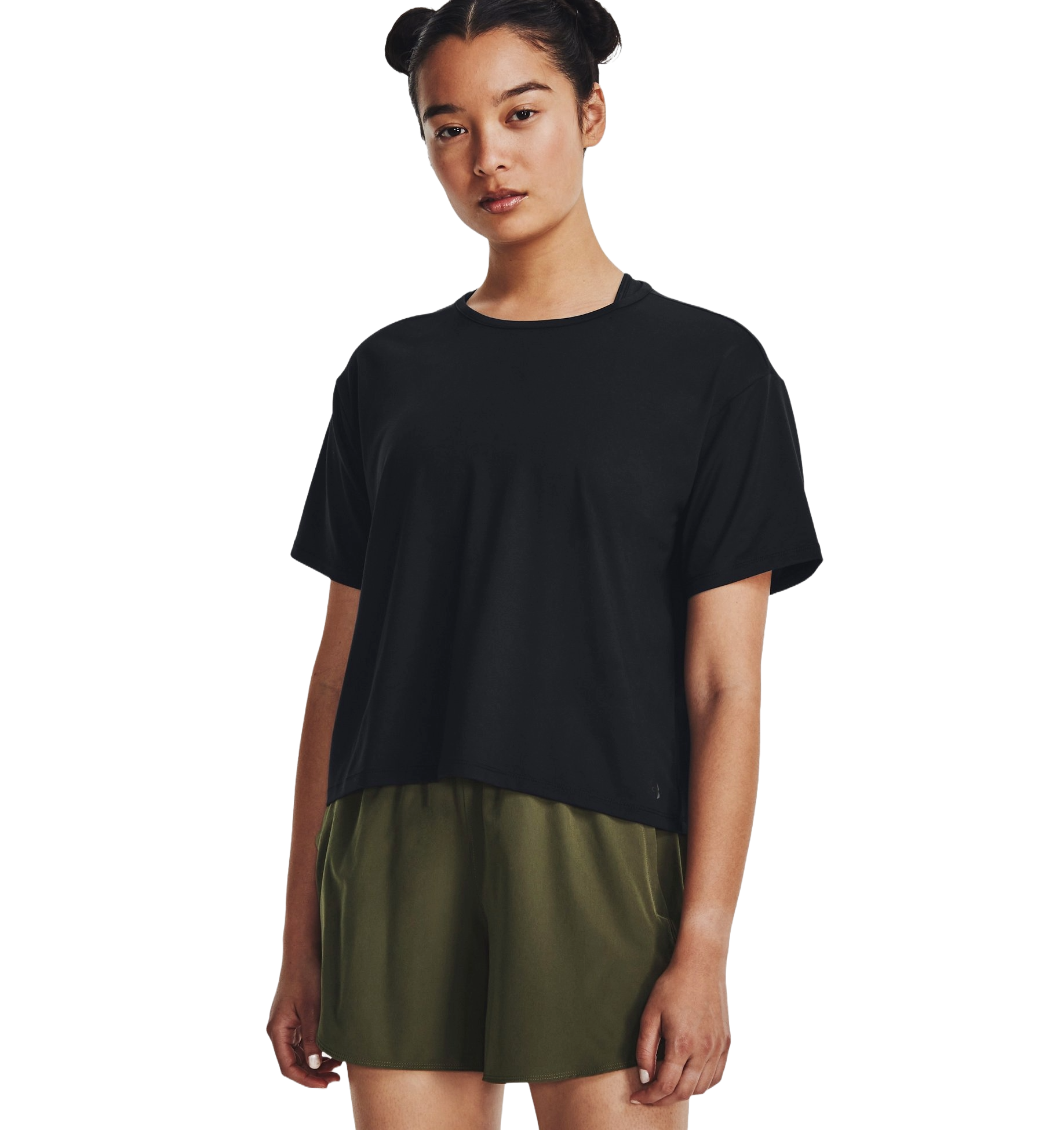 Under Armour  Women's Motion Short Sleeve Black Kurzärmelige Trainingsshirts S