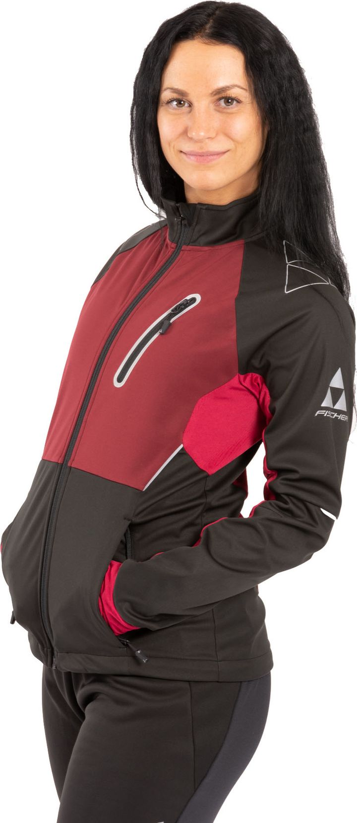 Women's Åsarna 2 Softshell Jacket Burgundy Fischer