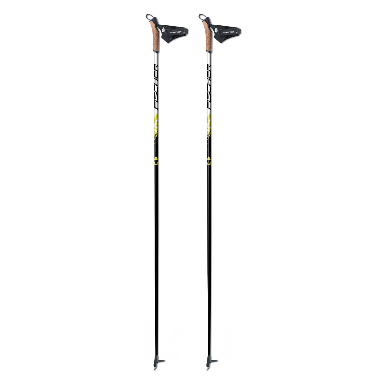 Fischer RC3 Carbon Black Längdskidstavar 130