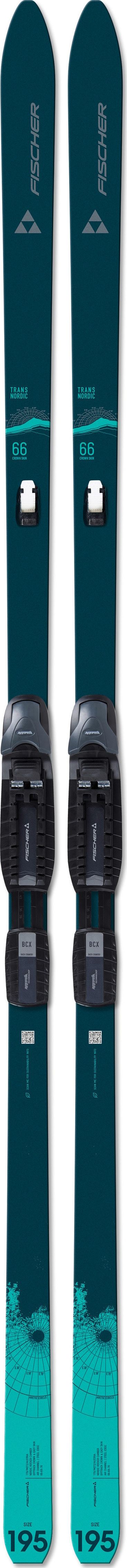 Fischer Transnordic 66 Crown/Skin Xtralite Black/Blue Fischer