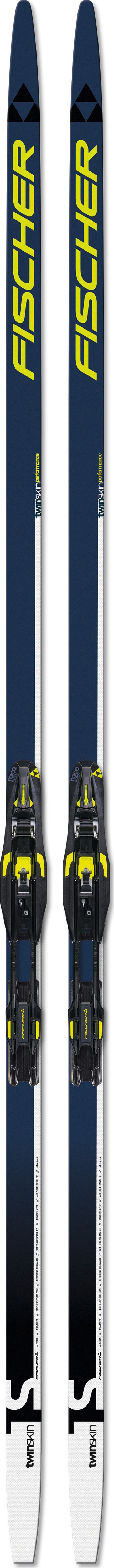 Fischer Twin Skin Performance Stiff Blue Längdskidor 197 (75-94 kg)