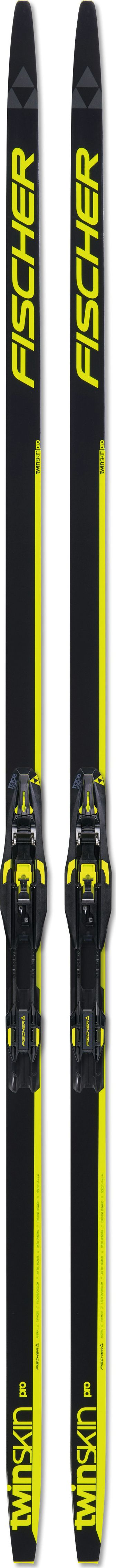 Fischer Twin Skin Pro Black/Yellow Fischer