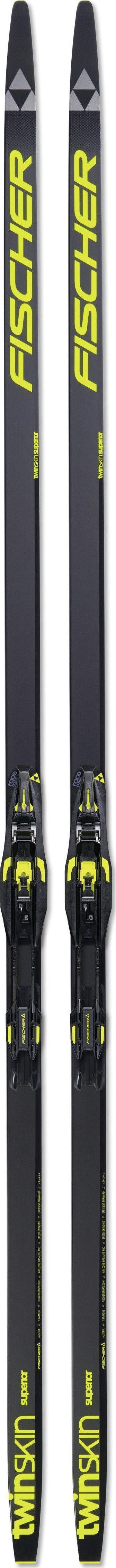 Fischer Twin Skin Superior Black/Yellow