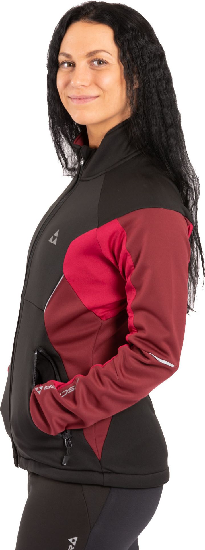 Fischer Women's Vemdalen Pro Jacket Burgundy Fischer