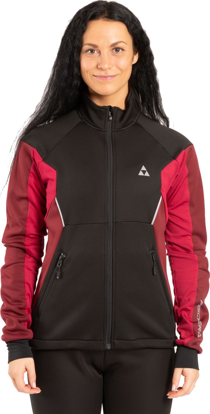 Fischer Women's Vemdalen Pro Jacket Burgundy Fischer