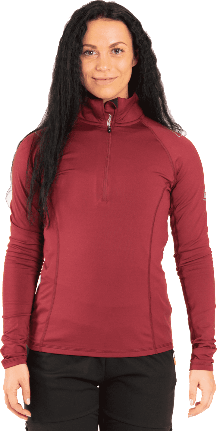 Fischer Women's Vemdalen Baselayer Top Burgundy Fischer Fischer Women's Vemdalen Baselayer Top Burgundy Fischer