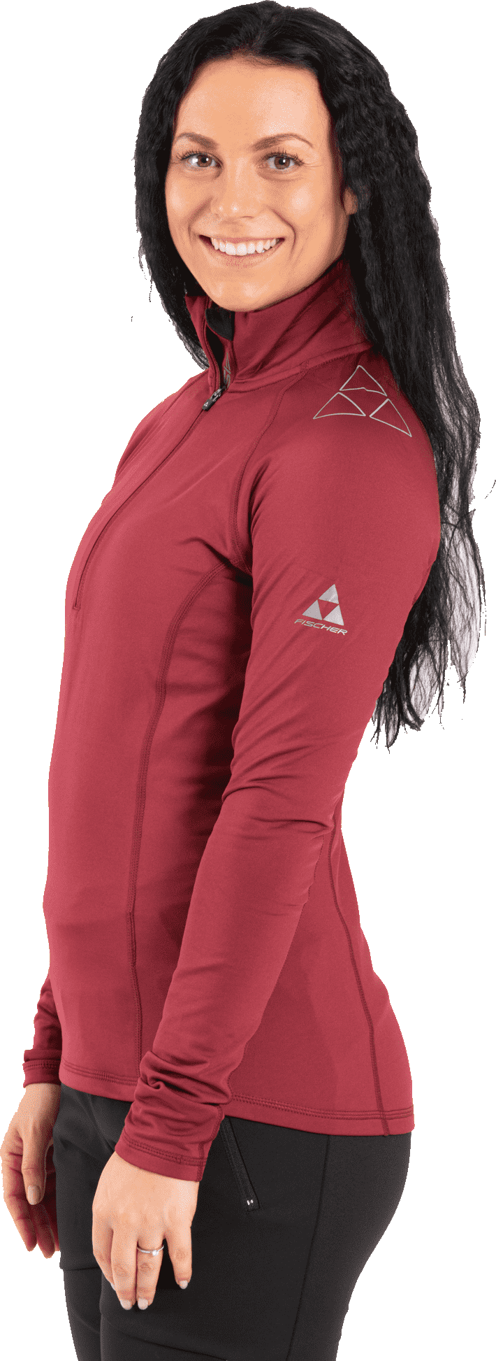 Fischer Women's Vemdalen Baselayer Top Burgundy Fischer Fischer Women's Vemdalen Baselayer Top Burgundy Fischer