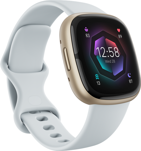 Fitbit Sense 2 Blue Mist/Soft Gold