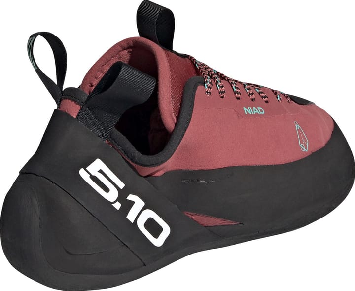 FiveTen Unisex Niad Lace Climbing Shoes Core Black/Crew Red/Acid Mint FiveTen
