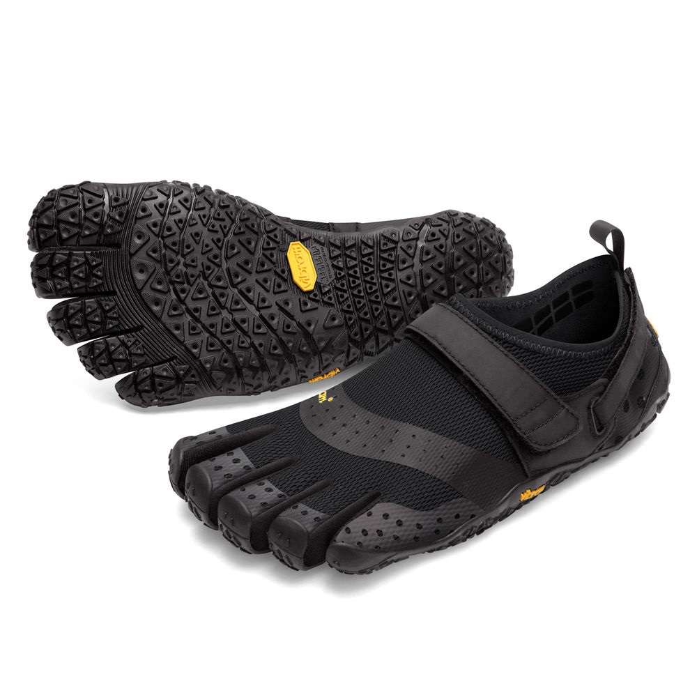 Fivefingers Women's V-Aqua Black Träningsskor 36