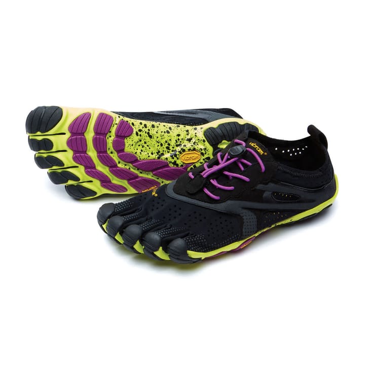 Fivefingers Women's V-Run Black/Yellow/Purpel Fivefingers