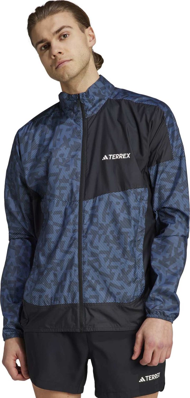 FiveTen Men's TERREX Trail Running Wind Jacket Wonste/Black FiveTen FiveTen Men's TERREX Trail Running Wind Jacket Wonste/Black FiveTen