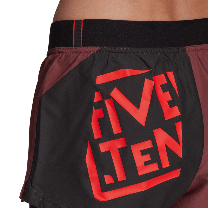 Women's Two-in-One Climb Shorts Quiet Crimson/Black FiveTen