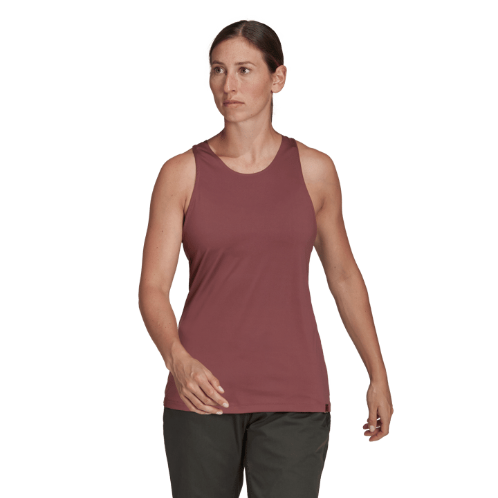 Women's Primegreen Felsblock Tank Top Quiet Crimson FiveTen