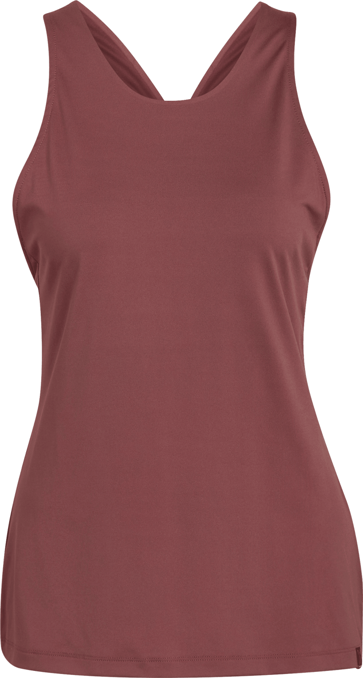 Women's Primegreen Felsblock Tank Top Quiet Crimson FiveTen