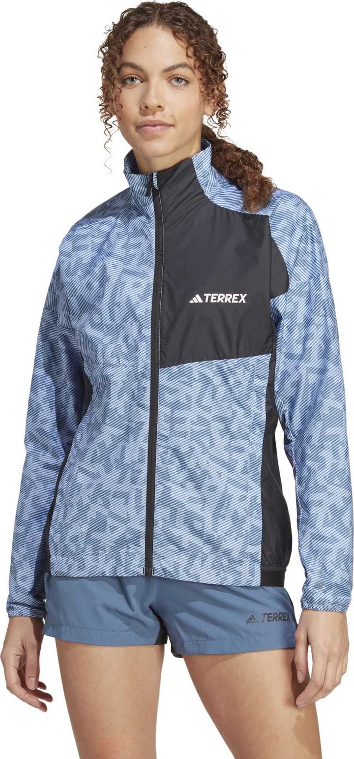 FiveTen Women's TERREX Trail Running Wind Jacket Bludaw/Wonste FiveTen