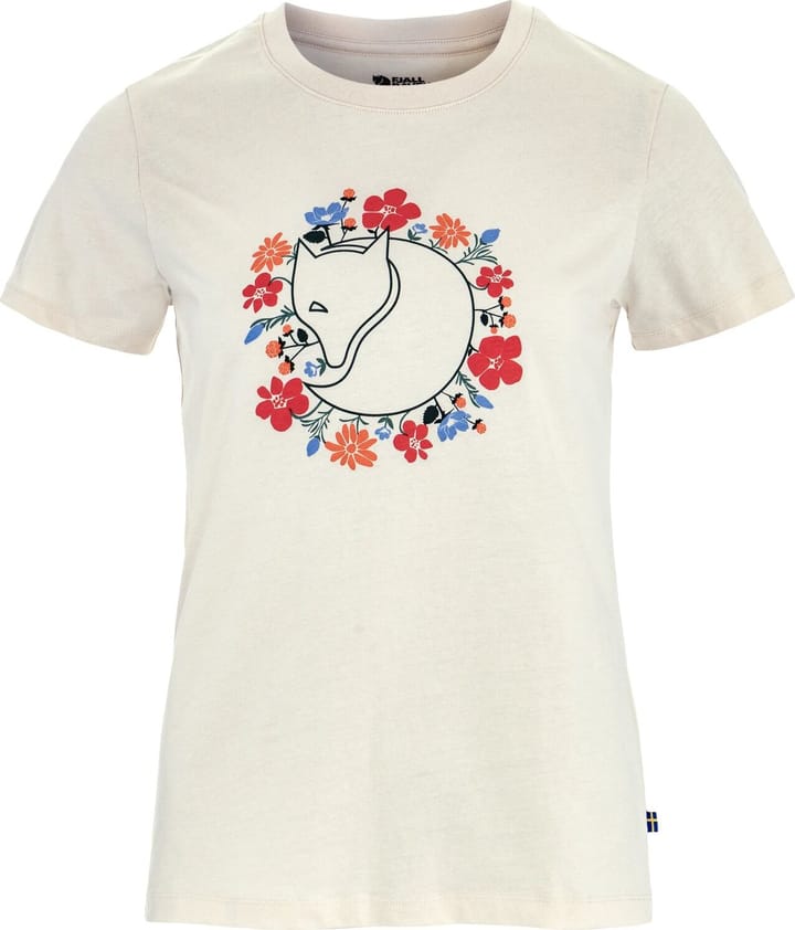 Fjällräven Fjällblomster Fox T-Shirt W Chalk White Fjällräven