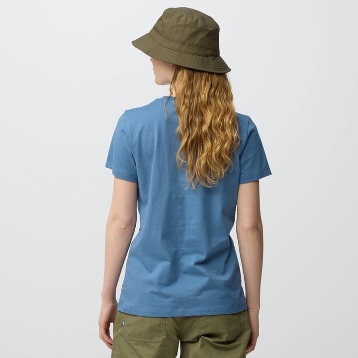 Fjällräven Fjällblomster Fox T-Shirt W Dawn Blue Fjällräven