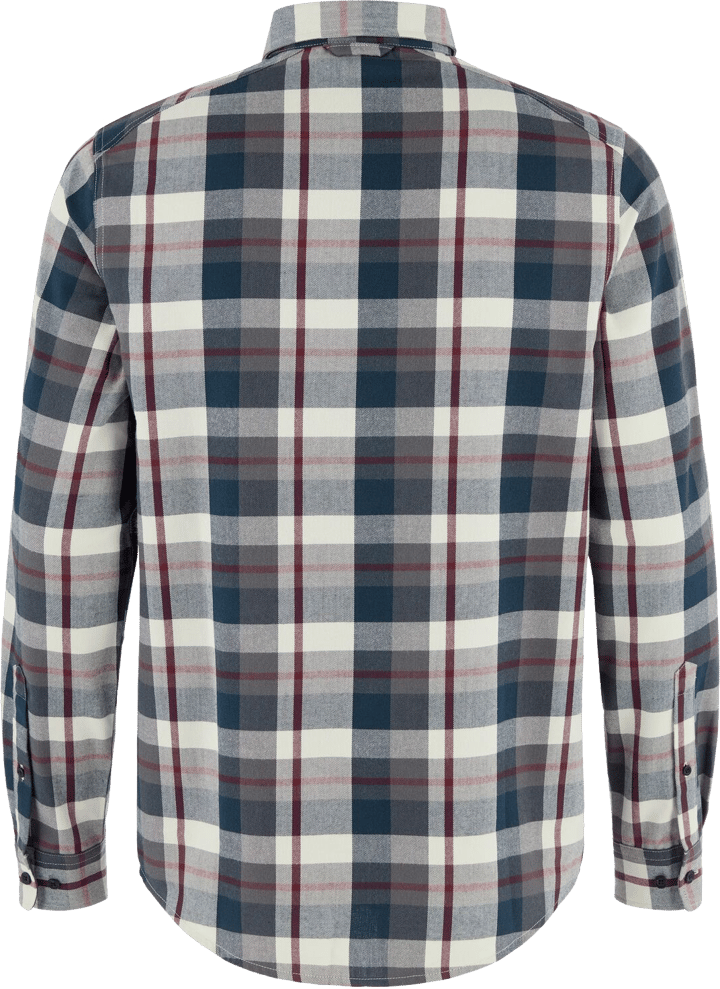 Fjällräven Men's Fjällglim Regular Shirt Dark Navy/Chalk White Fjällräven