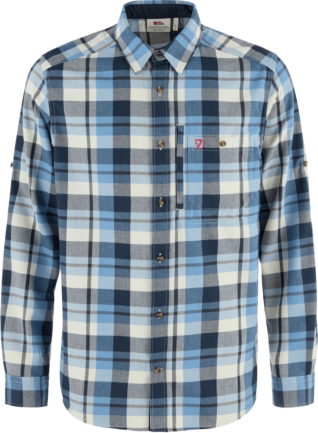 Fjällräven Men's Fjällglim Relaxed Shirt Dawn Blue/Chalk White