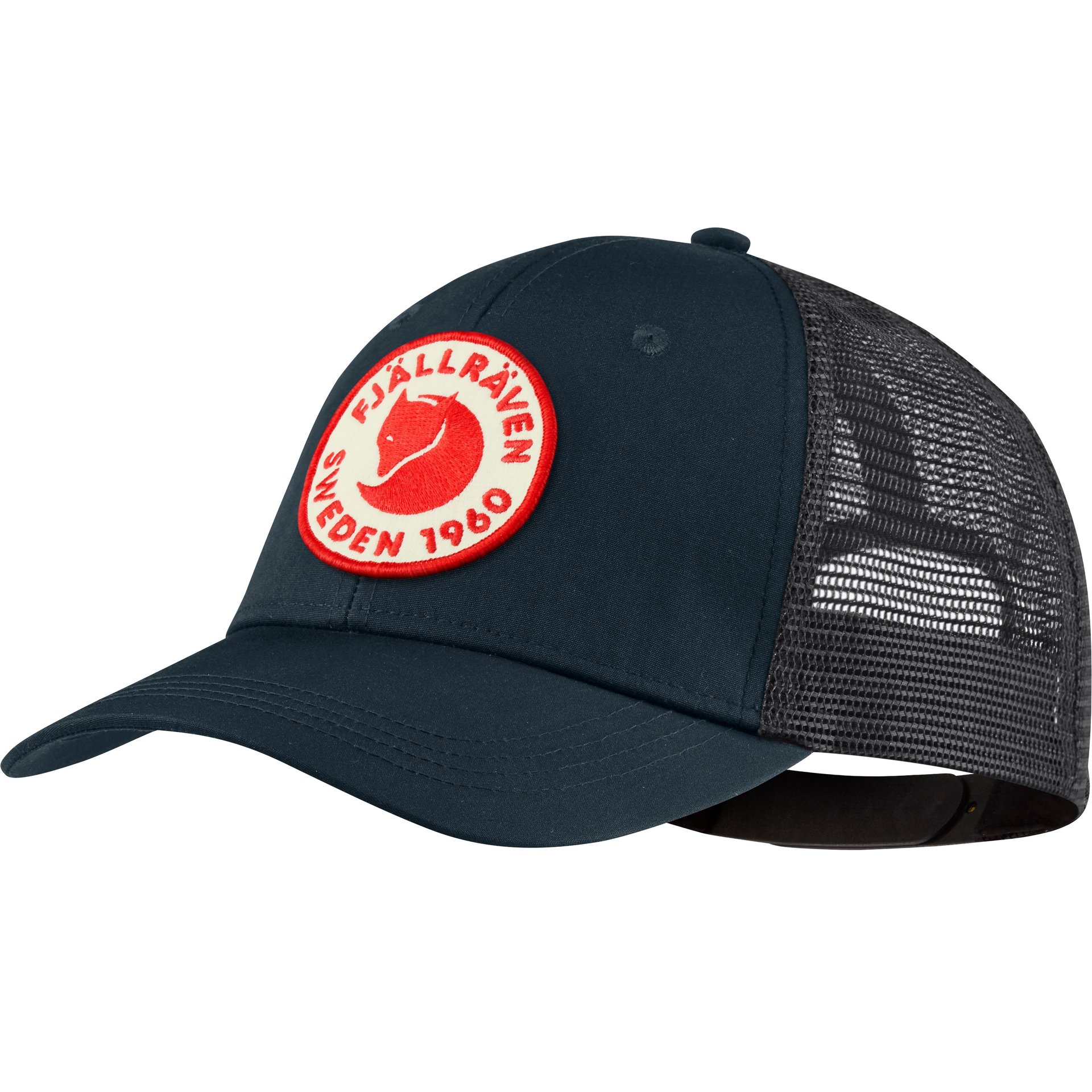 Fjällräven trucker Keps 1960 Logo Långtradarkeps Indigo Blue Trucker herr – bild 3