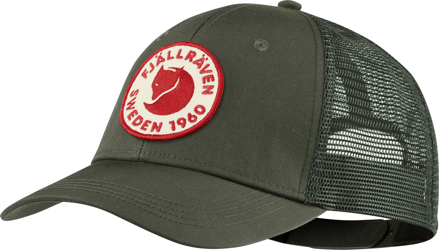 Fjällräven 1960 Logo Långtradarkeps Deep Forest