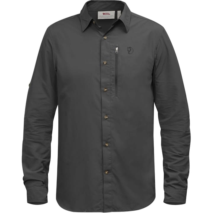 Fjällräven Men's Abisko Hike Shirt Long Sleeve Dark Grey Fjällräven