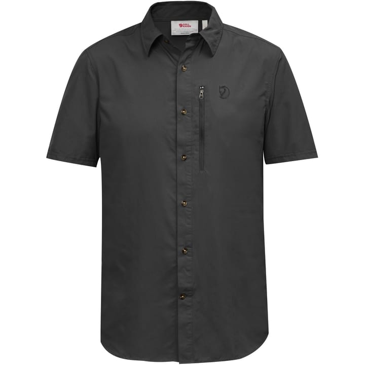 Fjällräven Men's Abisko Hike Shirt Short Sleeve Dark Grey Fjällräven