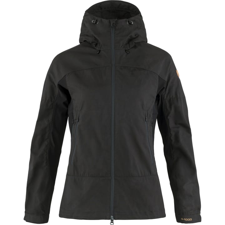 Fjällräven Women's Abisko Lite Trekking Jacket Dark Grey/Black Fjällräven