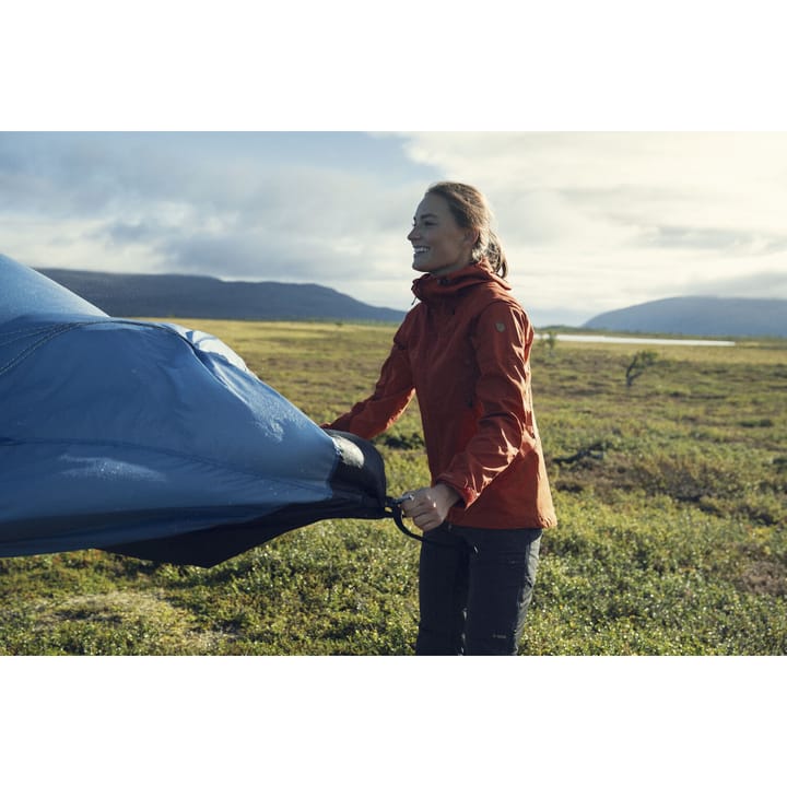 Women's Abisko Lite Trekking Jacket Dark Grey-Black Fjällräven