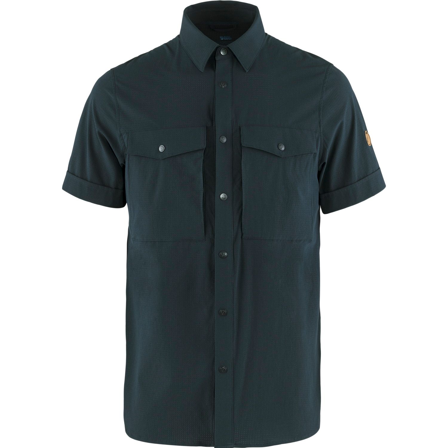 Fjällräven Men's Abisko Trekking Shirt SS Dark