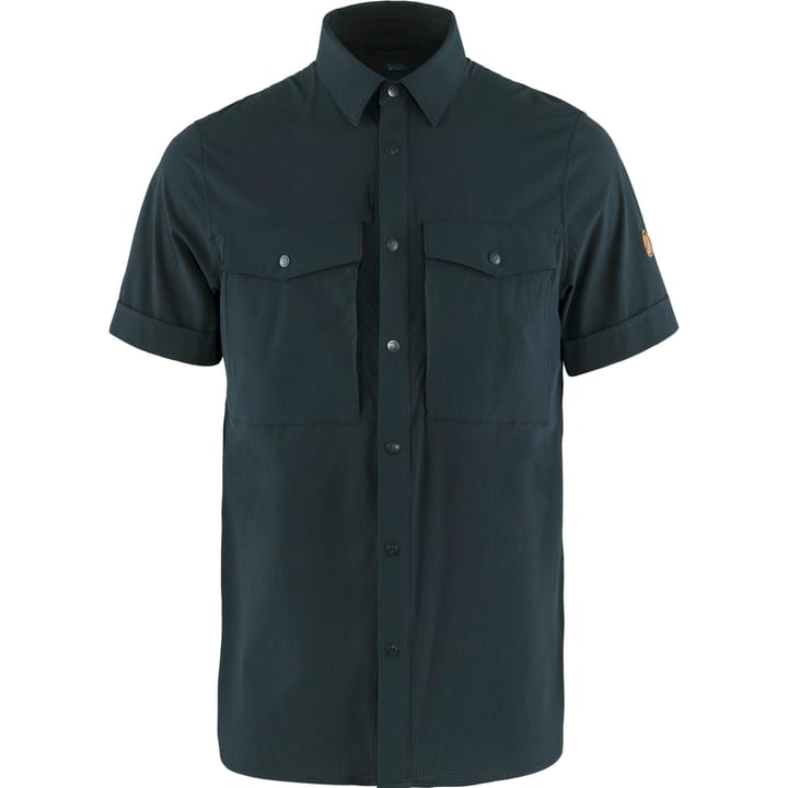 Men's Abisko Trekking Shirt SS Dark Navy Fjällräven