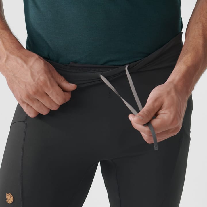 Fjällräven Men's Abisko Trekking Tights Pro Black-Iron Grey Fjällräven