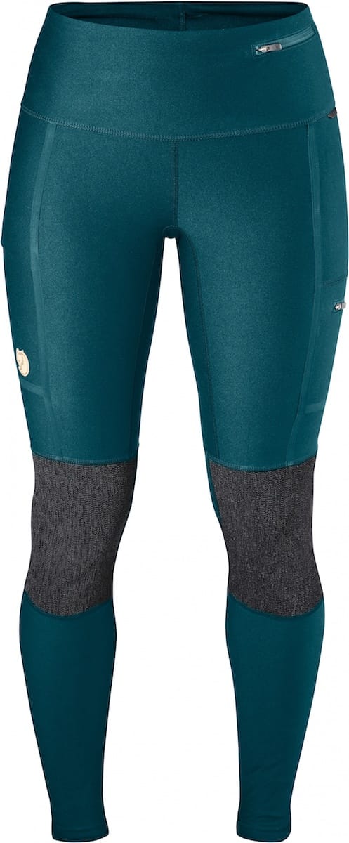 Fjällräven Women's Abisko Trekking Tights Glacier Green Fjällräven