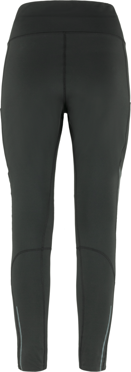 Women's Abisko Värm Trekking Tights Black-Iron Grey Fjällräven