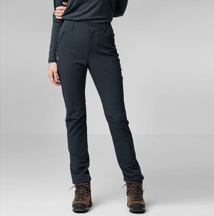 Women's Abisko Winter Stretch Trousers Black Fjällräven