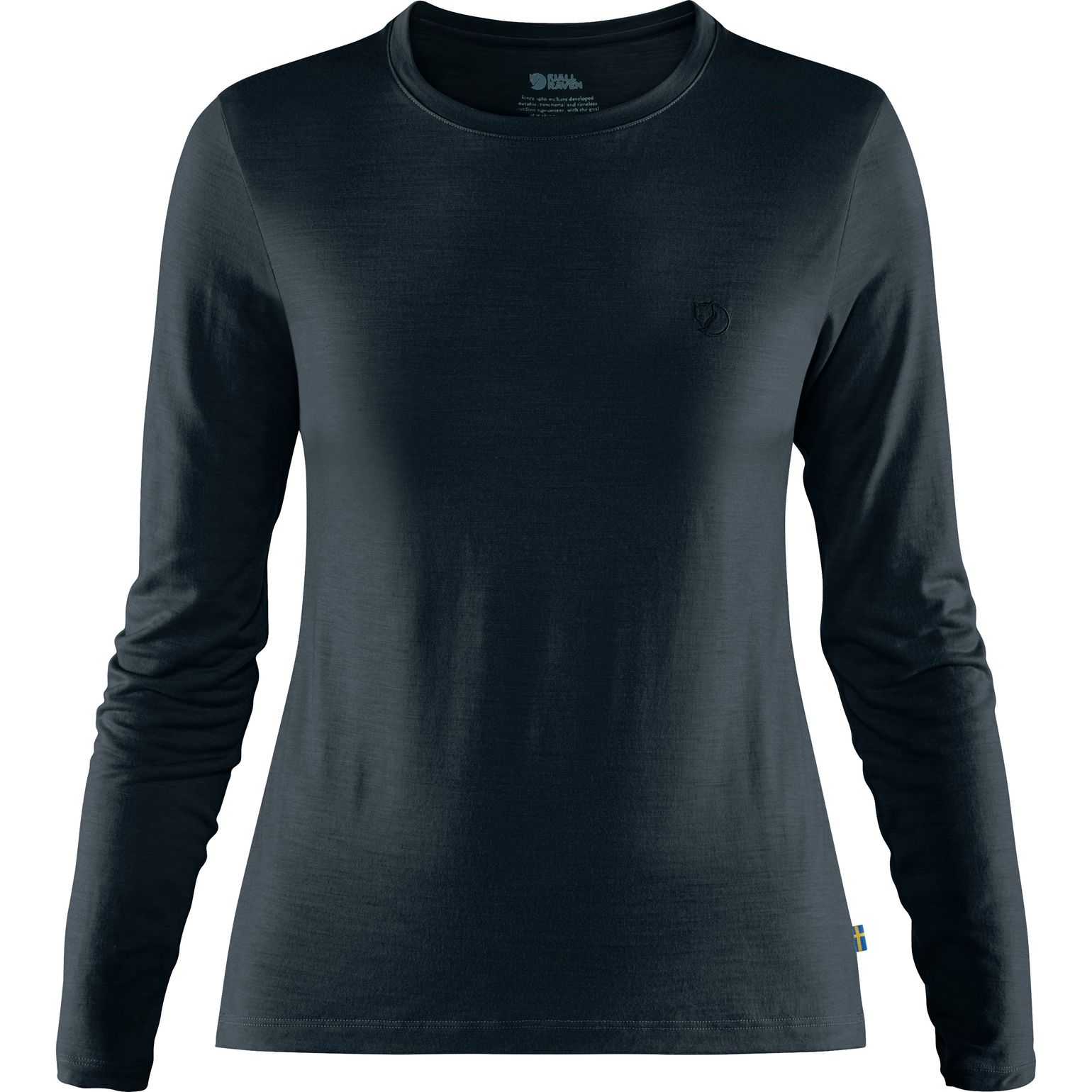 Women's Abisko Wool Ls Dark Navy