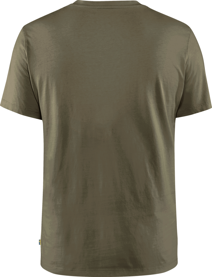 Fjällräven Men's Arctic Fox T-shirt Dark Olive Fjällräven Fjällräven Men's Arctic Fox T-shirt Dark Olive Fjällräven