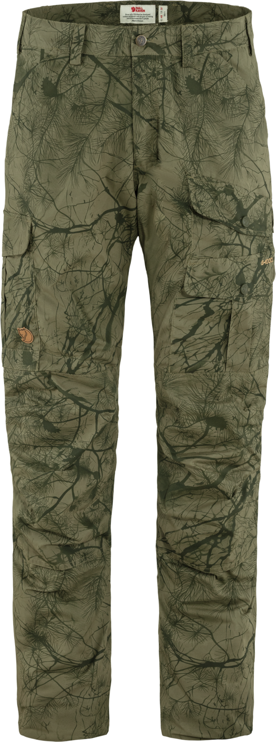 Men’s Barents Pro Hydratic Trousers Green Camo-Deep Forest