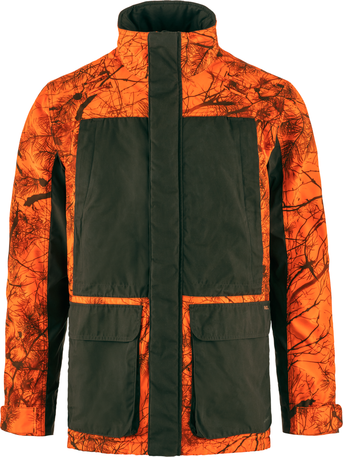 Men’s Brenner Pro Padded Jacket Orange Multi Camo-Deep Forest