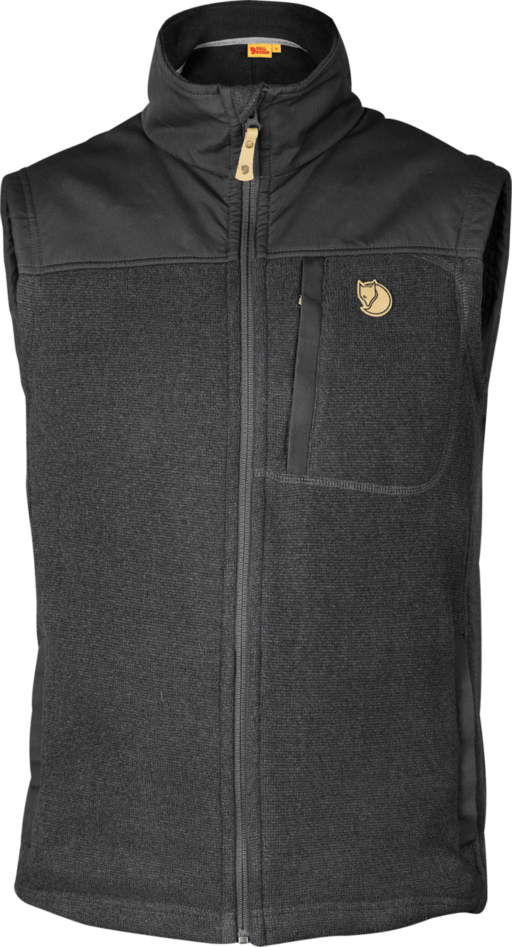 Fjällr även Men's Buck Fleece Vest Graphite Fjällräven