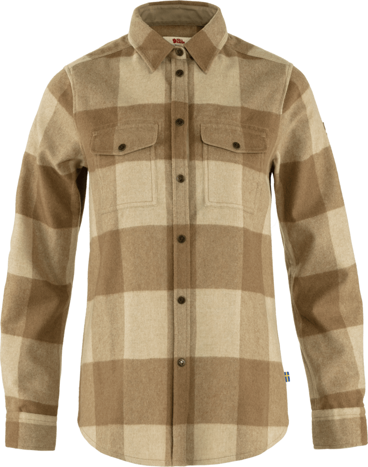 Fjällräven Women's Canada Shirt Buckwheat Brown-Light Beige Fjällräven