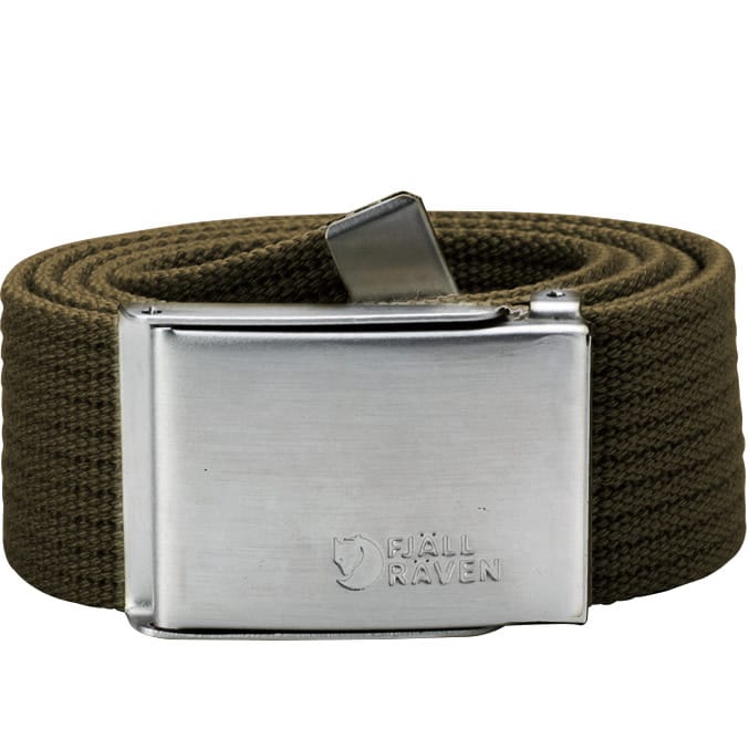 Fjällräven Canvas Belt Dark Olive