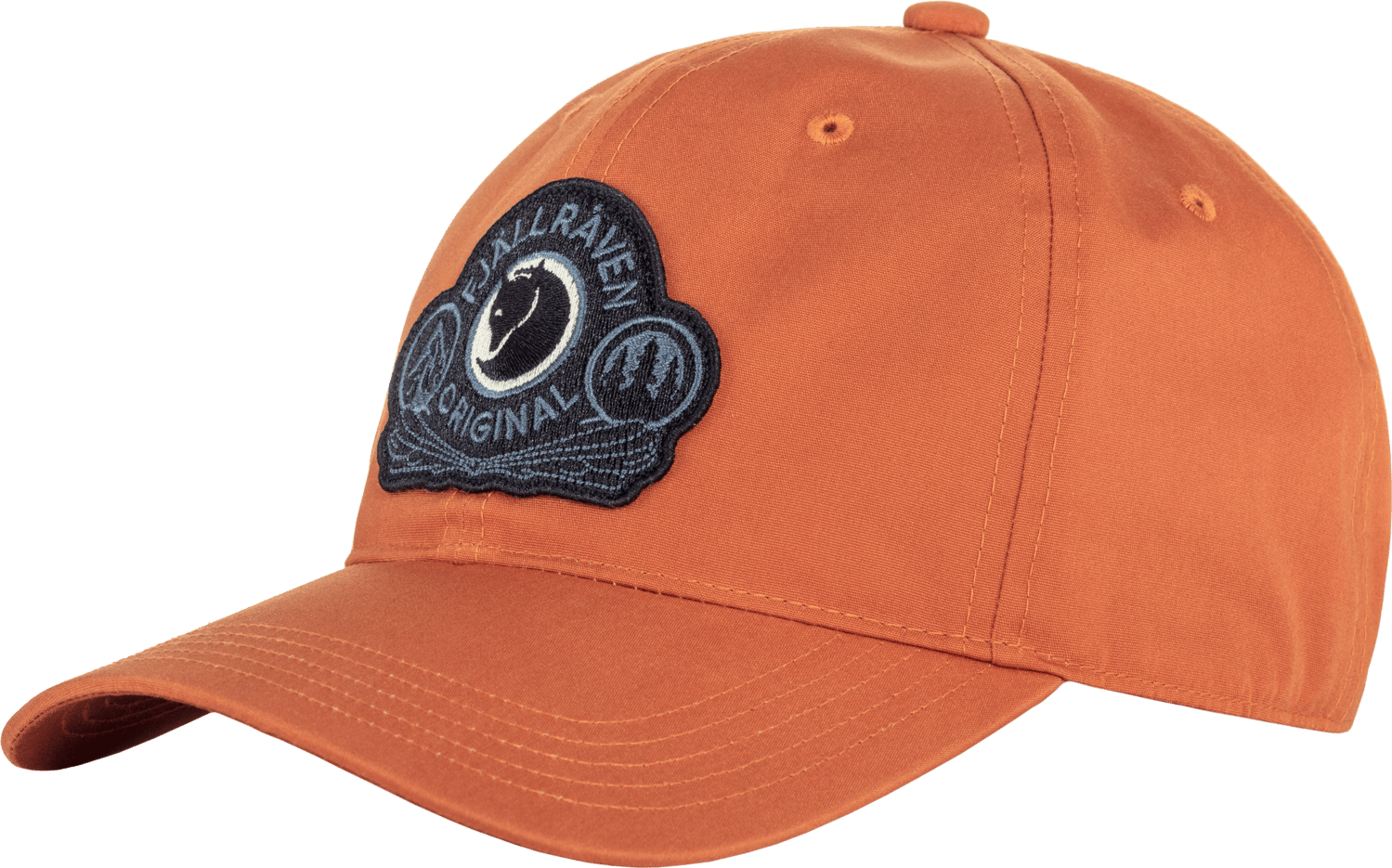 Classic Badge Cap Terracotta Brown