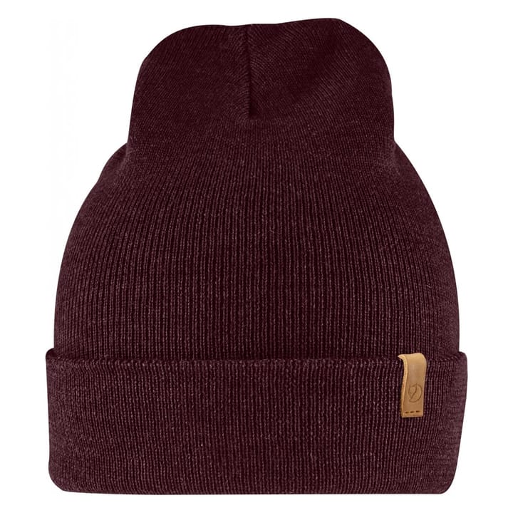 Fjällräven Classic Knit Hat Dark Garnet Fjällräven Fjällräven Classic Knit Hat Dark Garnet Fjällräven